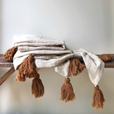 Moroccan - Tassles Throw